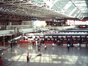 Leonardo da Vinci airport in Rome
